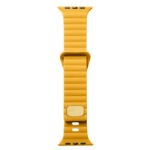 Breathable Skin-friendly Silicone Watch Band For Apple Watch Series 8&7 41mm / SE 2&6&SE&5&4 40mm /   3&2&1 38mm(Yellow)