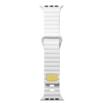 Breathable Skin-friendly Silicone Watch Band For Apple Watch Series 8&7 41mm / SE 2&6&SE&5&4 40mm /   3&2&1 38mm(White)