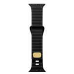 Breathable Skin-friendly Silicone Watch Band For Apple Watch Series 8&7 41mm / SE 2&6&SE&5&4 40mm /   3&2&1 38mm(Black)