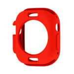 For Apple Watch Ultra 49mm Candy TPU Protective Case(Red)