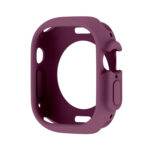 For Apple Watch Ultra 49mm Candy TPU Protective Case(Plum)