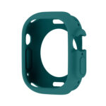 For Apple Watch Ultra 49mm Candy TPU Protective Case(Dark Green)