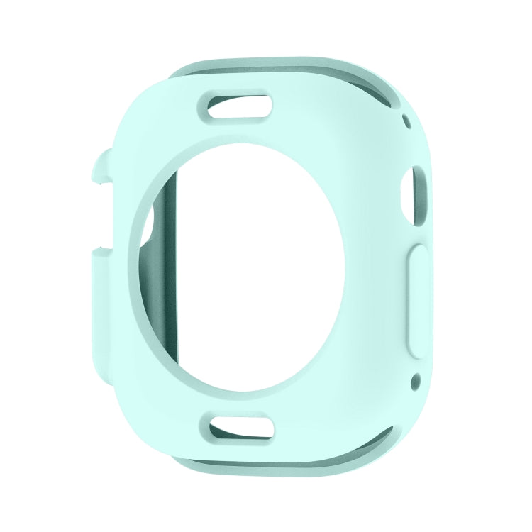 For Apple Watch Ultra 49mm Candy TPU Protective Case(Light Blue)