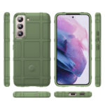 For Samsung Galaxy S23 5G Full Coverage Shockproof TPU Phone Case(Green)