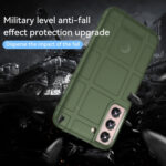 For Samsung Galaxy S23 5G Full Coverage Shockproof TPU Phone Case(Green)