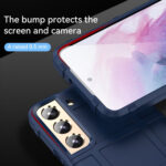 For Samsung Galaxy S23 5G Full Coverage Shockproof TPU Phone Case(Blue)