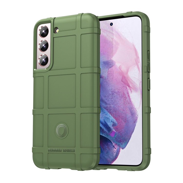 For Samsung Galaxy S23 Ultra 5G Full Coverage Shockproof TPU Phone Case(Green)