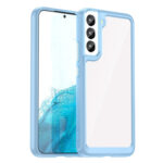 For Samsung Galaxy S23 Ultra 5G Colorful Series Acrylic + TPU Phone Case(Blue)