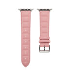 Genuine Leather Watch Band For Apple Watch Series 8&7 41mm / SE 2&6&SE&5&4 40mm / 3&2&1 38mm(Pink)