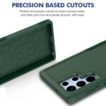 For Samsung Galaxy S22 Ultra 5G 2 in 1 PC + TPU Phone Case(Dark Green)