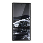 For Samsung Galaxy S23 Ultra 5G Carbon Fiber Texture Shockproof TPU Phone Case(Black)