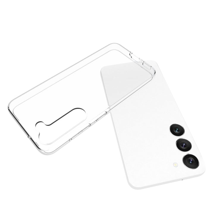 For Samsung Galaxy S23 5G Transparent Glossy Phone Case