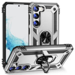 For Samsung Galaxy S23 5G Shockproof TPU + PC Phone Case(Silver)