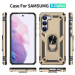 For Samsung Galaxy S23+ 5G Shockproof TPU + PC Phone Case(Gold)