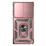 For Samsung Galaxy S23 Ultra 5G Sliding Camshield Holder Phone Case(Rose Gold)