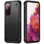 For Samsung Galaxy S20 / S20 FE 5G 2 in 1 Soft TPU Hard PC Phone Case(Black)