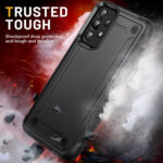 For Samsung Galaxy S20 / S20 FE 5G 2 in 1 Soft TPU Hard PC Phone Case(Black)