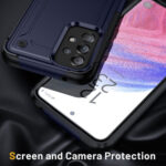 For Samsung Galaxy S20 / S20 FE 5G 2 in 1 Soft TPU Hard PC Phone Case(Blue)