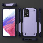 For Samsung Galaxy S20 / S20 FE 5G 2 in 1 Soft TPU Hard PC Phone Case(Purple Royal Blue)