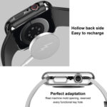 For Apple Watch SE 2022 40mm imak PC Frame Case with Tempered Glass Film(Black)