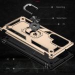 For Samsung Galaxy S23 Ultra 5G Shockproof TPU + PC Phone Case(Gold)