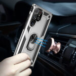 For Samsung Galaxy S23 Ultra 5G Shockproof TPU + PC Phone Case(Silver)