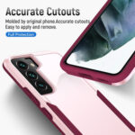 For Samsung Galaxy S23 5G Pioneer Armor PC + TPU Phone Case(Pink)