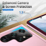 For Samsung Galaxy S23 Ultra 5G Pioneer Armor PC + TPU Phone Case(Pink)