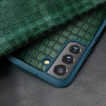 For Samsung Galaxy S23 5G Crocodile Texture Window View Leather Phone Case(Black)