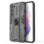 For Samsung Galaxy S23+ 5G Supersonic PC + TPU Shock-proof Phone Case with Holder(Black)