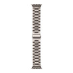 Strains Metal Watch Band For Apple Watch Series 8&7 41mm / SE 2&6&SE&5&4 40mm / 3&2&1 38mm(Silver)