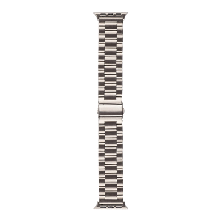 Strains Metal Watch Band For Apple Watch Series 8&7 41mm / SE 2&6&SE&5&4 40mm / 3&2&1 38mm(Silver)