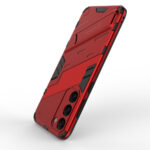 For Samsung Galaxy S23+ 5G Punk Armor 2 in 1 PC + TPU Shockproof Phone Case with Invisible Holder(Red)