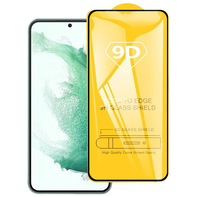 For Samsung Galaxy S23+ 5G 9D Full Glue Full Screen Tempered Glass Film