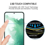 For Samsung Galaxy S23+ 5G 3D Curved Edge Full Screen Edge Glue Tempered Glass Film