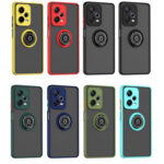 For Xiaomi Redmi Note 12 Pro+ China Q Shadow 1 Series TPU + PC Ring Holder Phone Case(Yellow)