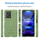 For Xiaomi Redmi Note 12 Pro+ China Full Coverage Shockproof TPU Phone Case(Green)