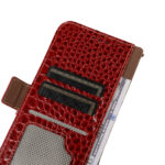 For Xiaomi Redmi Note 12 Pro China Crocodile Top Layer Cowhide Leather Phone Case(Red)