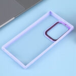 For Samsung Galaxy S23 5G Electroplating Hawkeye Phone Case(Purple)