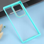 For Samsung Galaxy S23 5G Electroplating Hawkeye Phone Case with Lanyard(Green)