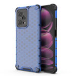 For Xiaomi Redmi Note 12 Pro China Shockproof Honeycomb PC + TPU Phone Case(Blue)