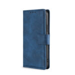 For Xiaomi Redmi Note 12 Pro China Skin Feel Crocodile Magnetic Clasp Leather Phone Case(Blue)