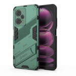 For Xiaomi Redmi Note 12 Pro China Punk Armor 2 in 1 PC + TPU Phone Case with Invisible Holder(Green)