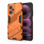 For Xiaomi Redmi Note 12 Pro China Punk Armor 2 in 1 PC + TPU Phone Case with Invisible Holder(Orange)