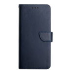 For Xiaomi Redmi Note 12 Pro+ China/12 Explorer Genuine Leather Fingerprint-proof Flip Phone Case(Blue)