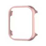 For Apple Watch Ultra 49mm Aluminum Alloy Frame Protective Case(Pink)