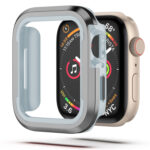 For Apple Watch Ultra 49mm Aluminum Alloy + TPU 2 in 1 Protective Case(Grey)