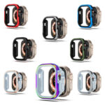 For Apple Watch Ultra 49mm Aluminum Alloy + TPU 2 in 1 Protective Case(Iridescent)