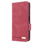 For Xiaomi Redmi Note 12 Pro China Magnetic Clasp Flip Leather Phone Case(Red)