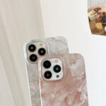 For iPhone 11 2 in 1 Detachable Marble Pattern Phone Case(Black White)